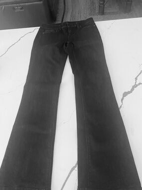 White House Black Market dark blue Boot-Cut Jeans sz 6